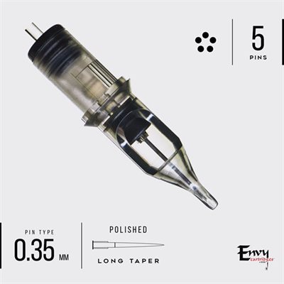 Envy cartridge angled round - 5 round liner