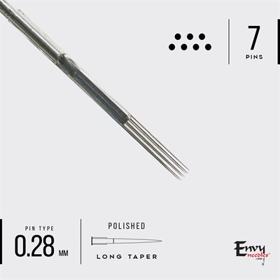 Envy 7 bugpin magnum needles