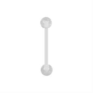 Bioplast barbell with uv balls