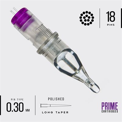 Prime+ cartridge angle round - bugpin 18 round liner