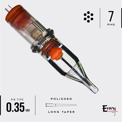 Envy cartridge angled round - 7 round liner traditional