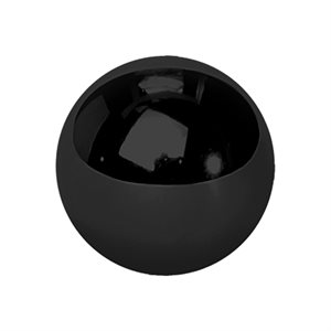 Black titanium spare replacement ball