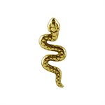 24k gold plated internal snake attachment