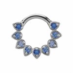CoCr clicker ring with premium zirconia